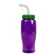 Transparent Grip Poly-Pure Sport Bottle, 27oz. - Straw Lid