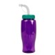 Transparent Grip Poly-Pure Sport Bottle, 27oz. - Straw Lid