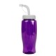 Transparent Grip Poly-Pure Sport Bottle, 27oz. - Straw Lid