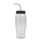 Transparent Grip Poly-Pure Sport Bottle, 27oz. - Straw Lid