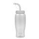 Transparent Grip Poly-Pure Sport Bottle, 27oz. - Straw Lid