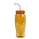 Transparent Grip Poly-Pure Sport Bottle, 27oz. - Straw Lid