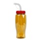 Transparent Grip Poly-Pure Sport Bottle, 27oz. - Straw Lid