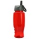 Transparent Grip Poly-Pure Sport Bottle, 27oz. - Ring Straw Lid