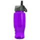 Transparent Grip Poly-Pure Sport Bottle, 27oz. - Ring Straw Lid