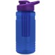 Groove Infuser Tritan™ Transparent Bottle, 20oz. - Drink Thru Lid