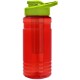 Groove Infuser Tritan™ Transparent Bottle, 20oz. - Drink Thru Lid