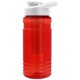 Groove Infuser Tritan™ Transparent Bottle, 20oz. - Drink Thru Lid