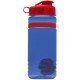 Grip Stripe Shaker Tritan™ Bottle, 20oz. - Flip Top Lid