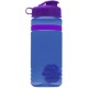 Grip Stripe Shaker Tritan™ Bottle, 20oz. - Flip Top Lid