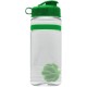 Grip Stripe Shaker Tritan™ Bottle, 20oz. - Flip Top Lid