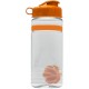 Grip Stripe Shaker Tritan™ Bottle, 20oz. - Flip Top Lid