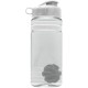 Grip Stripe Shaker Tritan™ Bottle, 20oz. - Flip Top Lid