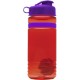 Grip Stripe Shaker Tritan™ Bottle, 20oz. - Flip Top Lid