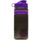 Grip Stripe Shaker Tritan™ Bottle, 20oz. - Flip Top Lid