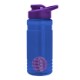 Groove Shaker Tritan™ Transparent Bottle, 20oz. - Drink Thru Lid