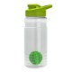 Groove Shaker Tritan™ Transparent Bottle, 20oz. - Drink Thru Lid