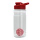 Groove Shaker Tritan™ Transparent Bottle, 20oz. - Drink Thru Lid