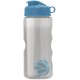 Finger Grip Shaker Tritan™ Transparent Bottle, 22oz. - Flip Top Lid