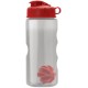 Finger Grip Shaker Tritan™ Transparent Bottle, 22oz. - Flip Top Lid