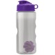 Finger Grip Shaker Tritan™ Transparent Bottle, 22oz. - Flip Top Lid