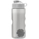Finger Grip Shaker Tritan™ Transparent Bottle, 22oz. - Flip Top Lid