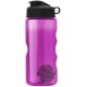 Finger Grip Shaker Tritan™ Transparent Bottle, 22oz. - Flip Top Lid