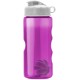 Finger Grip Shaker Tritan™ Transparent Bottle, 22oz. - Flip Top Lid