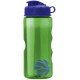 Finger Grip Shaker Tritan™ Transparent Bottle, 22oz. - Flip Top Lid