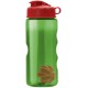 Finger Grip Shaker Tritan™ Transparent Bottle, 22oz. - Flip Top Lid
