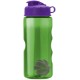 Finger Grip Shaker Tritan™ Transparent Bottle, 22oz. - Flip Top Lid