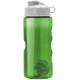 Finger Grip Shaker Tritan™ Transparent Bottle, 22oz. - Flip Top Lid