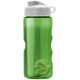 Finger Grip Shaker Tritan™ Transparent Bottle, 22oz. - Flip Top Lid