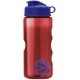 Finger Grip Shaker Tritan™ Transparent Bottle, 22oz. - Flip Top Lid