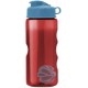 Finger Grip Shaker Tritan™ Transparent Bottle, 22oz. - Flip Top Lid