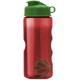 Finger Grip Shaker Tritan™ Transparent Bottle, 22oz. - Flip Top Lid
