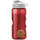 Finger Grip Shaker Tritan™ Transparent Bottle, 22oz. - Flip Top Lid
