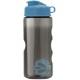 Finger Grip Shaker Tritan™ Transparent Bottle, 22oz. - Flip Top Lid