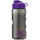 Finger Grip Shaker Tritan™ Transparent Bottle, 22oz. - Flip Top Lid