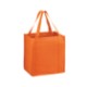 Heavy Duty Non-Woven Grocery Tote Bag w/ Poly Board Insert