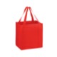 Heavy Duty Non-Woven Grocery Tote Bag w/ Poly Board Insert