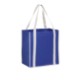 Two-Tone Non-Woven Grocery Shopper with Poly Board Insert