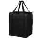 Wine and Grocery Combo Non-Woven Tote Bag with Poly Board Insert