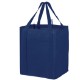Wine and Grocery Combo Non-Woven Tote Bag with Poly Board Insert