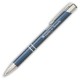 Tres-Chic Vibrant Matte Barrel Ballpoint Pen w/ Chrome Accents