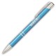 Tres-Chic Vibrant Matte Barrel Ballpoint Pen w/ Chrome Accents