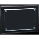Oglebay Piano Wood Crystal Award Plaque, Large, 9" x 12"