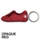 Running Shoe Soft Vinyl Key Tag