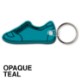 Running Shoe Soft Vinyl Key Tag