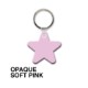 Star Soft Vinyl Key Tag
